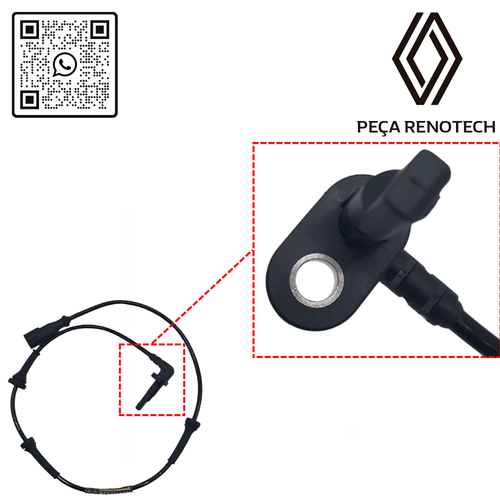 RN 479106-X 479106406R SENSOR DO ABS DIANT. MASTER 2.3 16V 13... 3